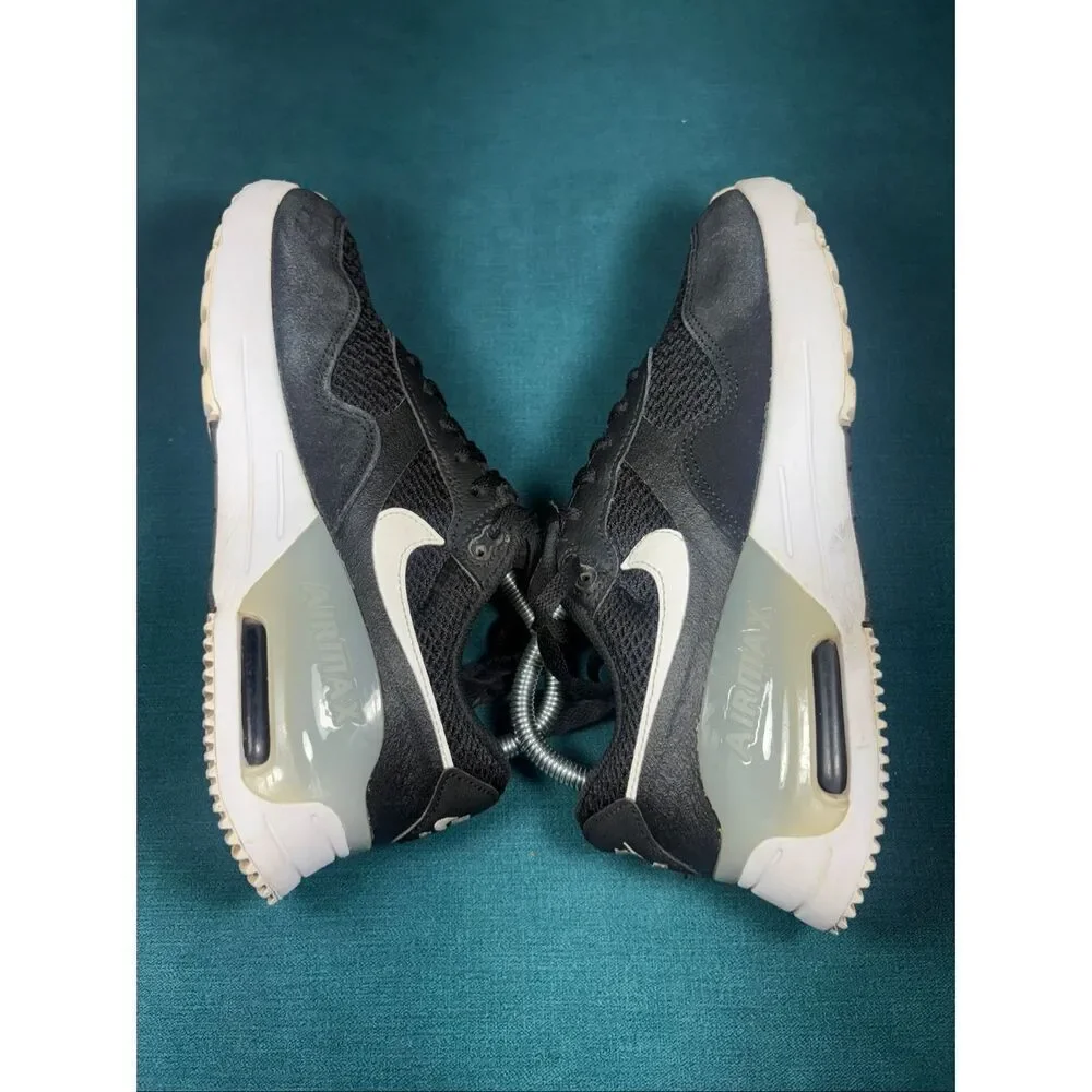 Nike Air Max SYSTM Black Wolf Grey White Women’s Size 8.5 Sneakers DM9538-001